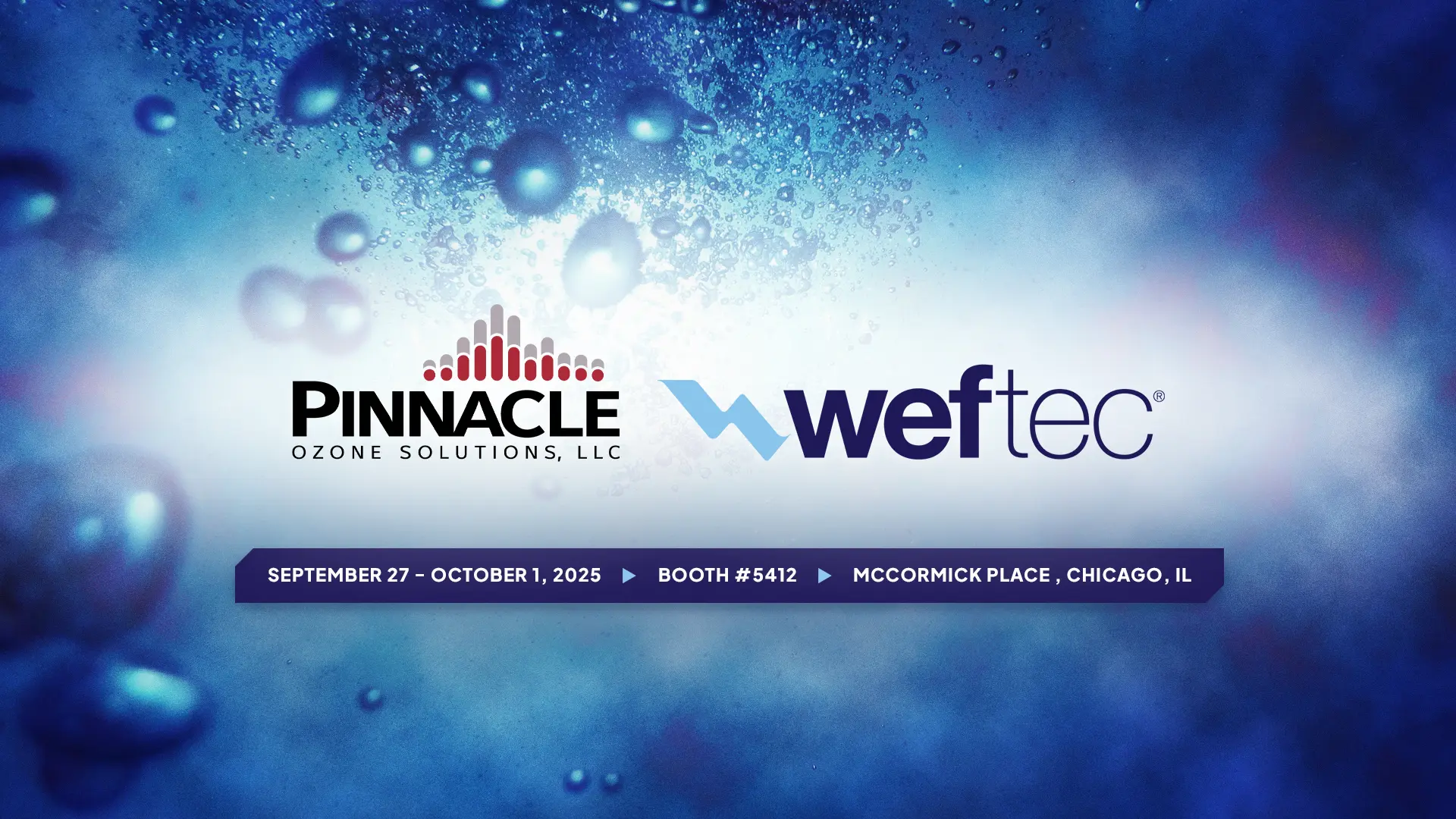Pinnacle Ozone at WEFTEC 2025