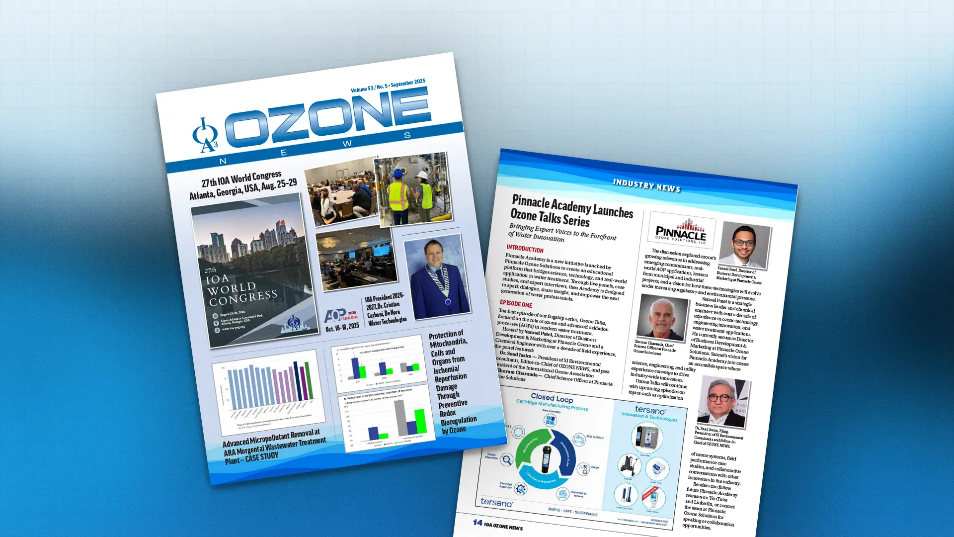Pinnacle Ozone Solutions Featured in IOA Ozone News