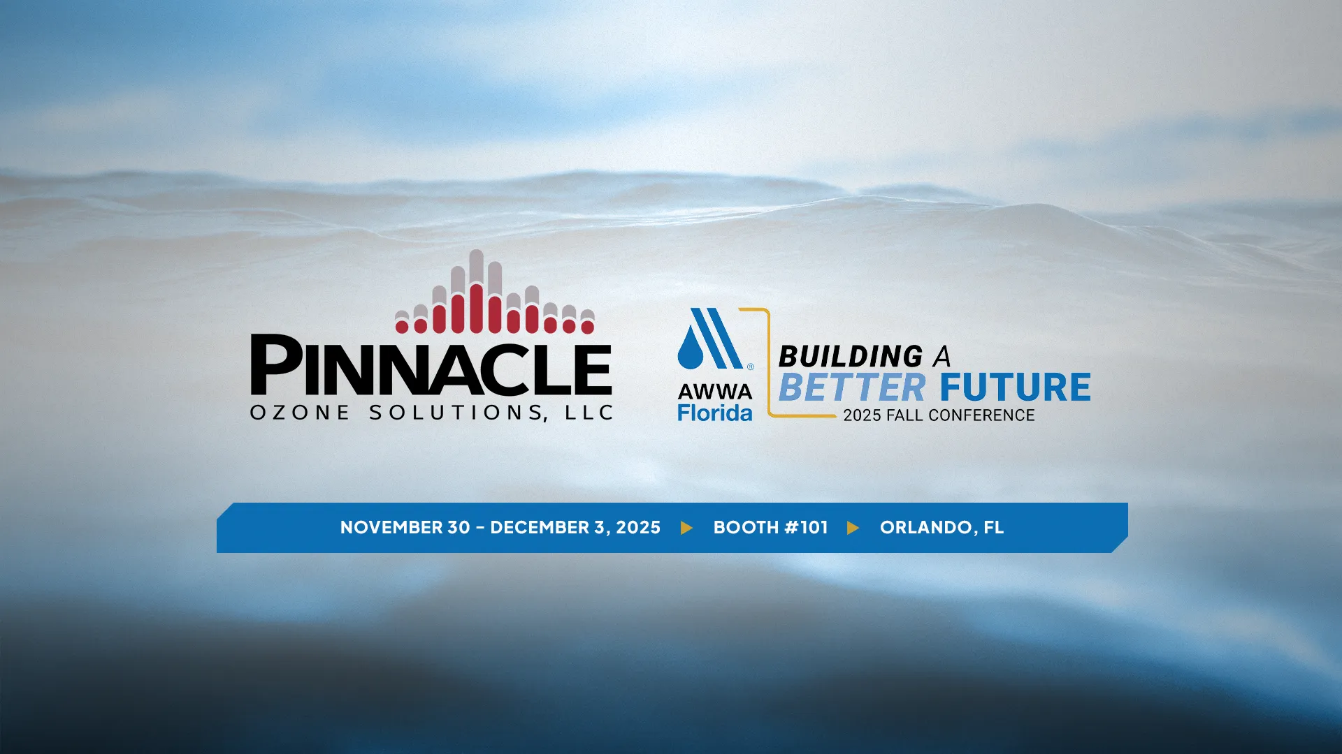 Pinnacle Ozone to Attend the 2025 FSAWWA Fall Conference